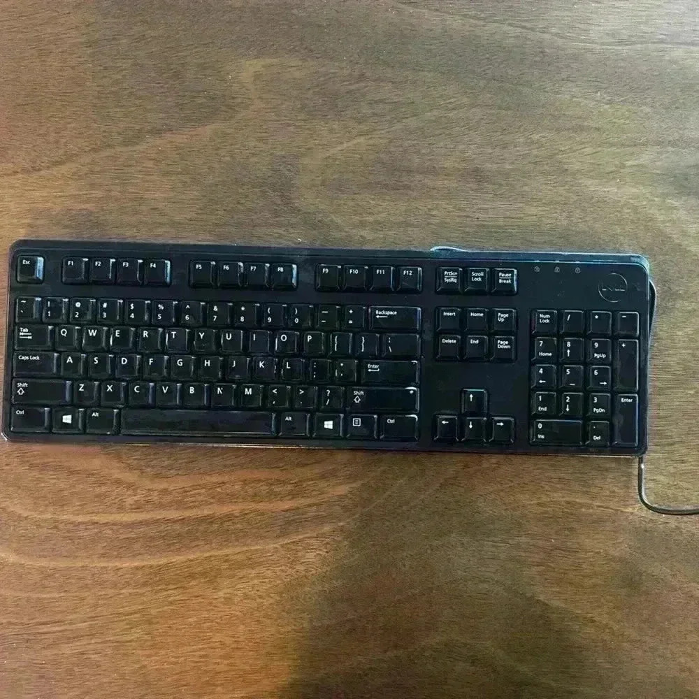 Dell Keyboard KB212-B - USB 104-Key Quiet Keyboard